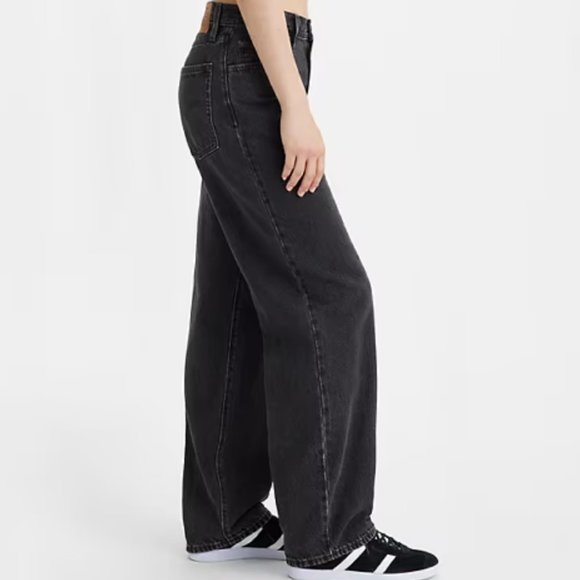 LEVIS DAD JEANS - BLACK - Picture 2 of 4